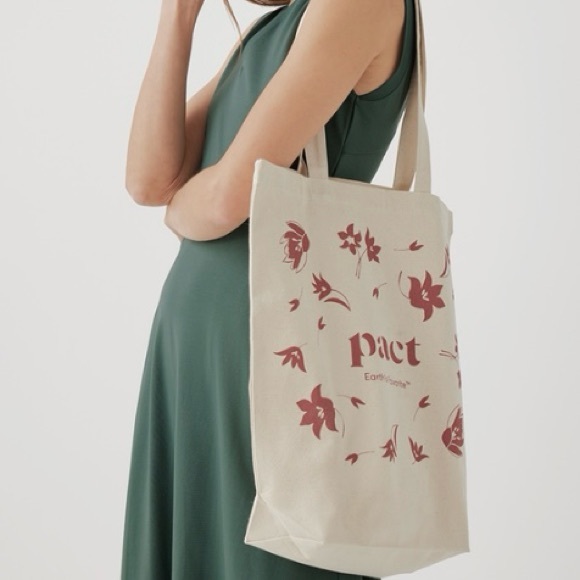 Pact Handbags - Pact Organic Cotton Tote Bag NWOT